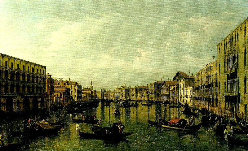 Canaletto vy over canal grande i venedig China oil painting art